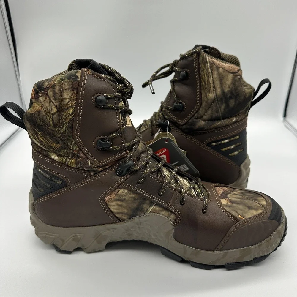 Irish Setter VaprTrek 2839 Boots Womens Size 10 Brown Camo Waterproof Hunting